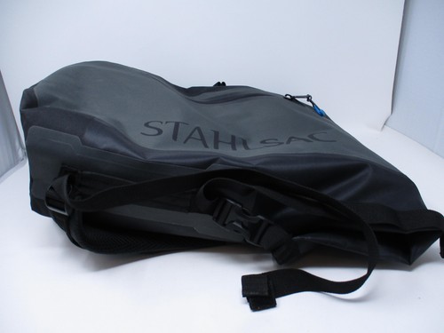 Stahlsac Waterproof Dry Bag Backpack Gray Black Laptop Sleeve Scuba Dive Gear - Picture 3 of 13