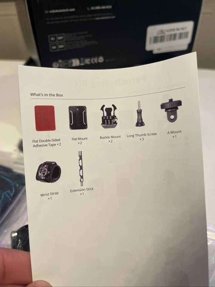 6pcs Ultimate Action Camera Accessory Kit - Versatile All-in-One Set  - Image 2 of 3