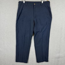 Workrite Pants Mens Size 36x30 Blue Flame Resistant FR 2112 Nomex Cat 1 Work