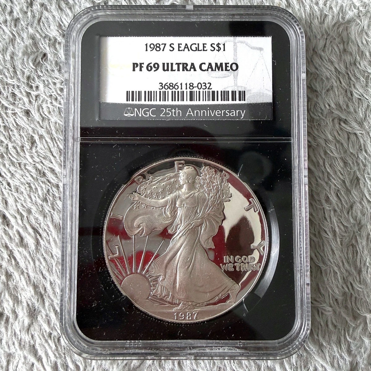 American Eagle PR 69 Graded 1987 Silver Bullion Coins for sale | eBay