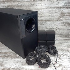 Bose Acoustimass 5 Series II Speaker System Cube Array Speakers Subwoofer Tested