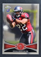 2012 Topps Chrome #147 Doug Martin RC Tampa Bay Buccaneers