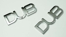 Dub Edition Lifestyle Emblems. 2 In 1 Pack Each Emblem 2x1 Dub Edition Lifestyle Emblems. 2 In 1 Pack Each Emblem 2x1