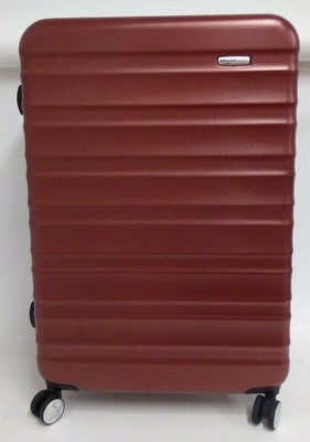 amazonbasics premium hardside spinner luggage