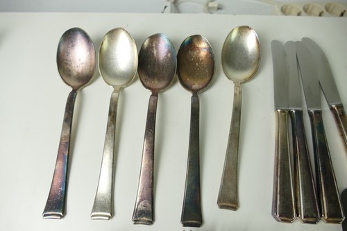 WMF 90er Silber Besteck 50 teilig Teile 2,5 Kg RB-2455 - Bild 2 von 24