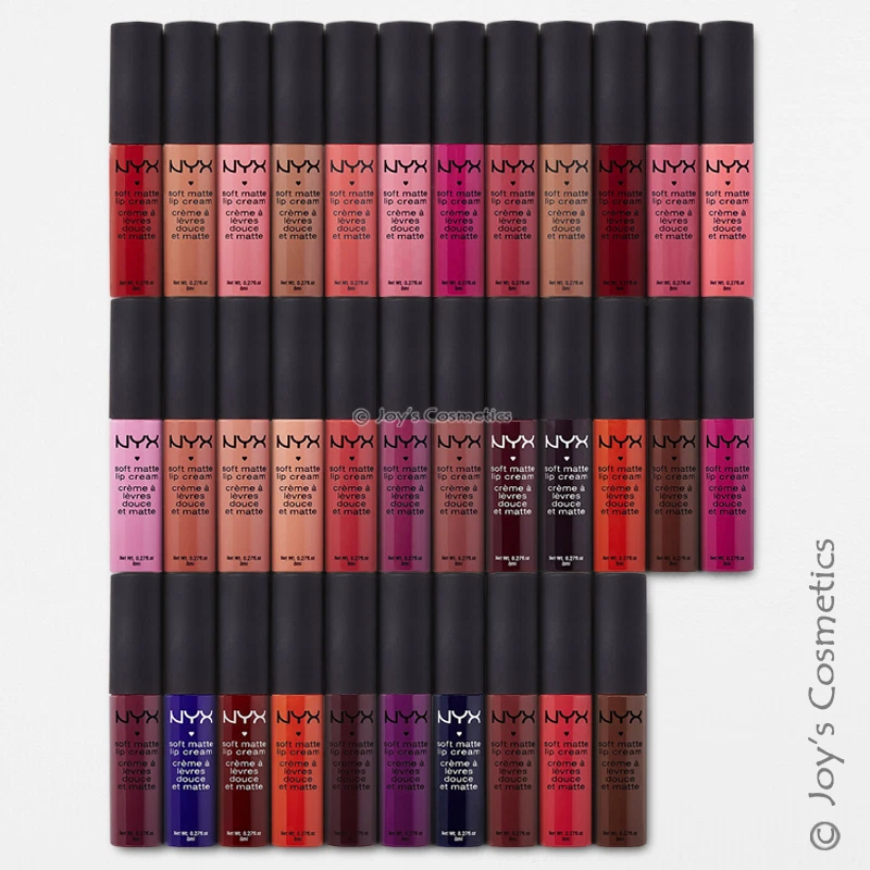 34 NYX Weich Matt Lippen Creme Lippenstift - Smlc " Komplettes Set " Joy's - Bild 1 von 4
