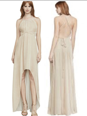 valerie asymmetrical lace maxi dress Valerie Yellow Satin Lace-Trim Slip Maxi Dress| ELAGIA main image 0