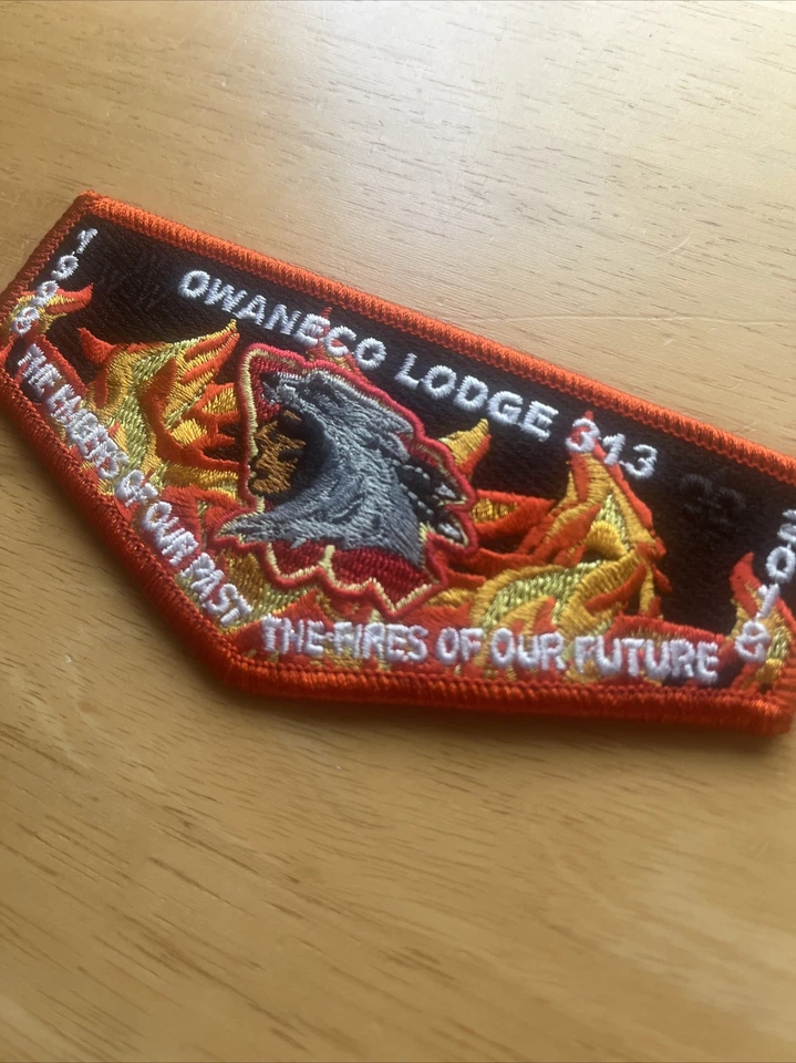 2010 Vintage Owaneco Lodge 313 Order Of The Arrow Lodge Flap BSA - Image 4 of 4