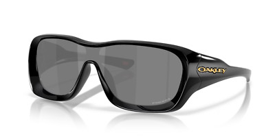 OAKLEY DE LA SALLE SUNGLASSES OO9493-0130 POLISHED BLACK W/ PRIZM BLACK LENS