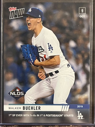 2019 Topps Now 991 Walker Buehler