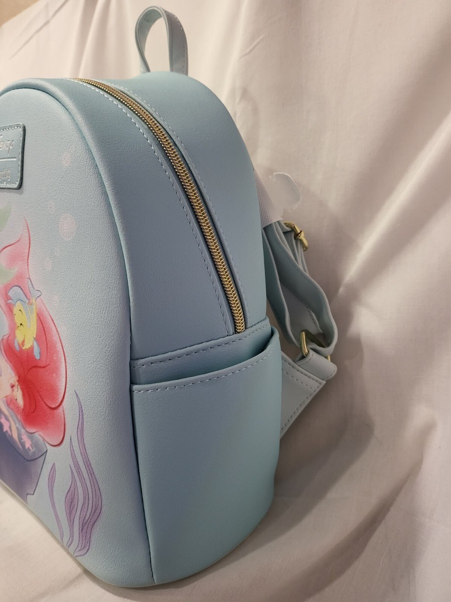 Loungefly Disney The Little Mermaid Ariel & Flounder Giggles 
