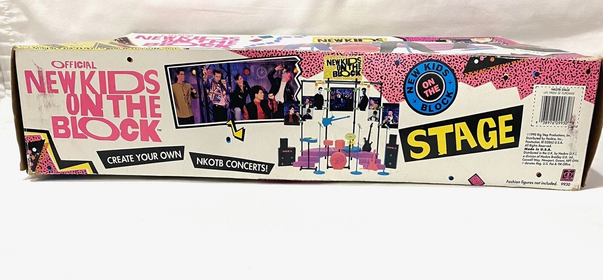 Vintage 1990 New Kids on the Block Stage Complete With Vintage 1990 New Kids on the Block Stage Complete With
