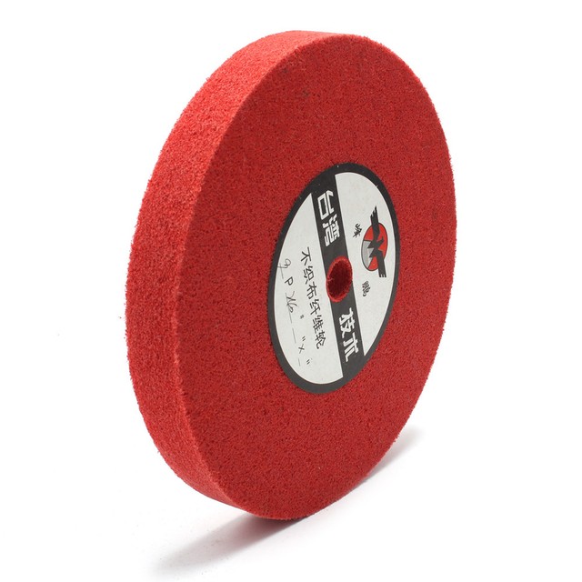 8 inch Red Nylon Fiber Abrasives Grinding disk Wheel Grinding Non Woven