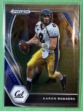 2021 Prizm Draft Picks Base #15 Aaron Rodgers - Cal Golden Bears