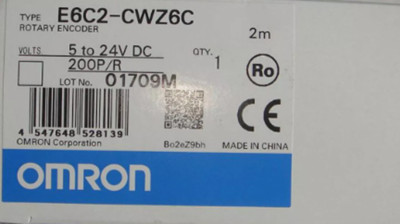 Omron E6C2-CWZ6C E6C2CWZ6C 200P/R Rotary Encoder New in Box Free Ship