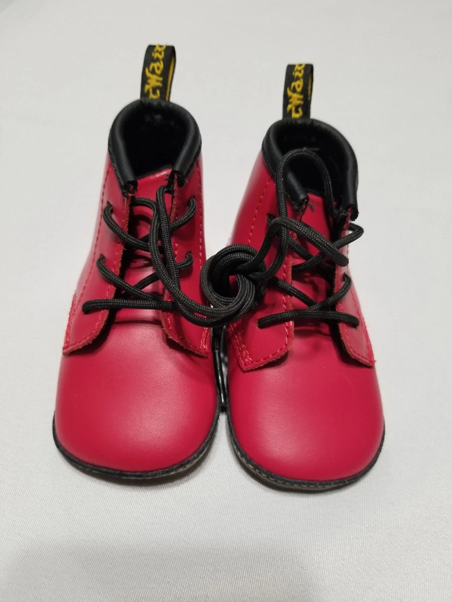 Dr. Martens Docs Boots Baby Size 3 us bright pink 1460