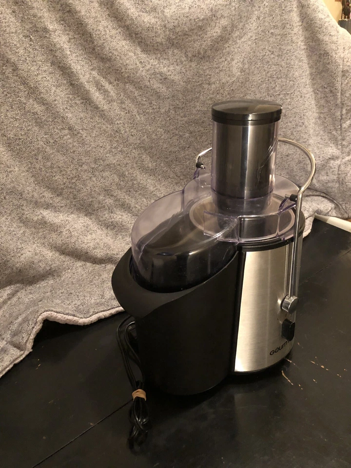 Exprimidor Gourmia - Funciona muy bien - Acero inoxidable / Acabado negro Foto 3 de 4