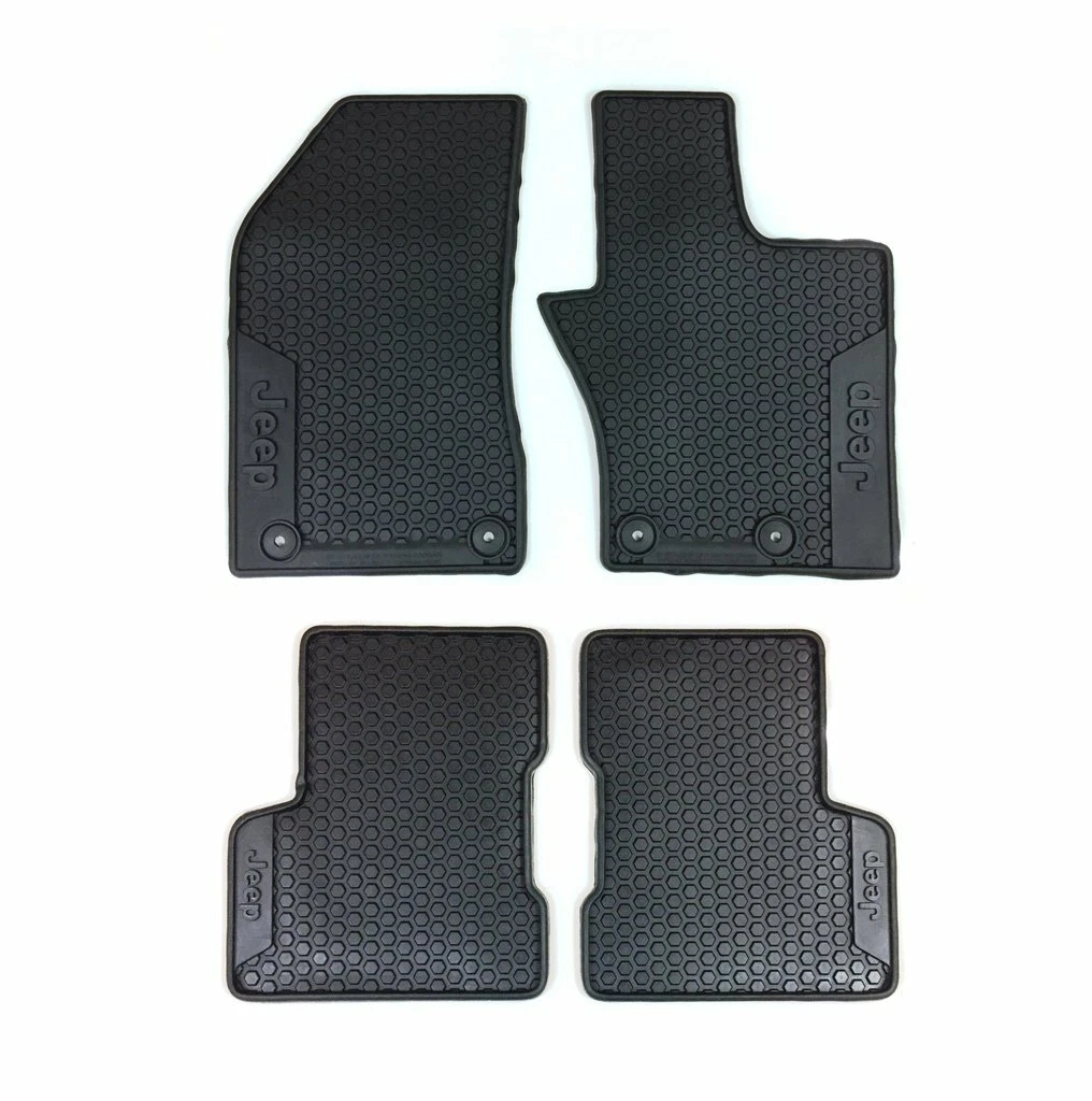 GENUINE JEEP RENEGADE 2015 2018 RUBBER FLOOR MATS SET OF 4