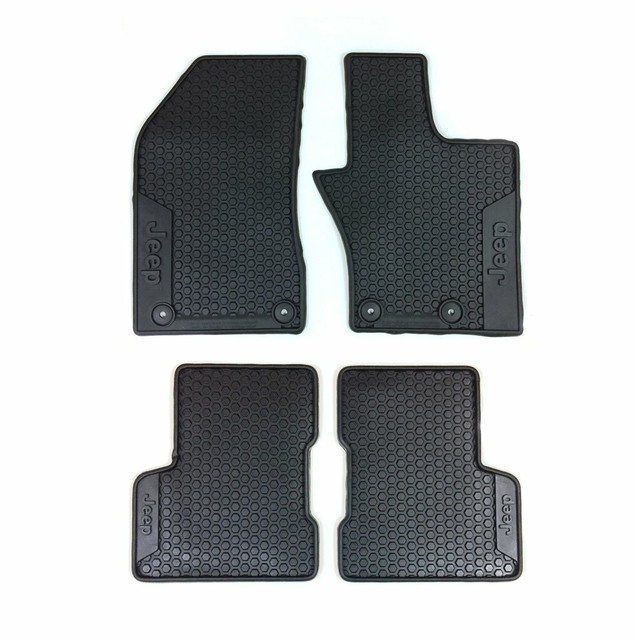 Genuine Jeep Renegade Hybrid 4xe 2018 Onwards Rubber Floor Mats Set of