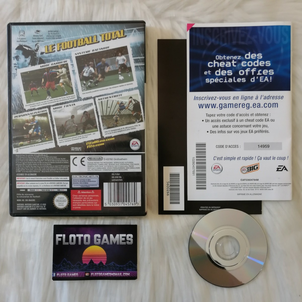 FIFA 2006 Sur GameCube – Neuf Sous Blister, Version VF PAL