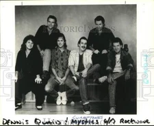 1990 Press Photo Dennis Quaid & Swamptones - sap73785