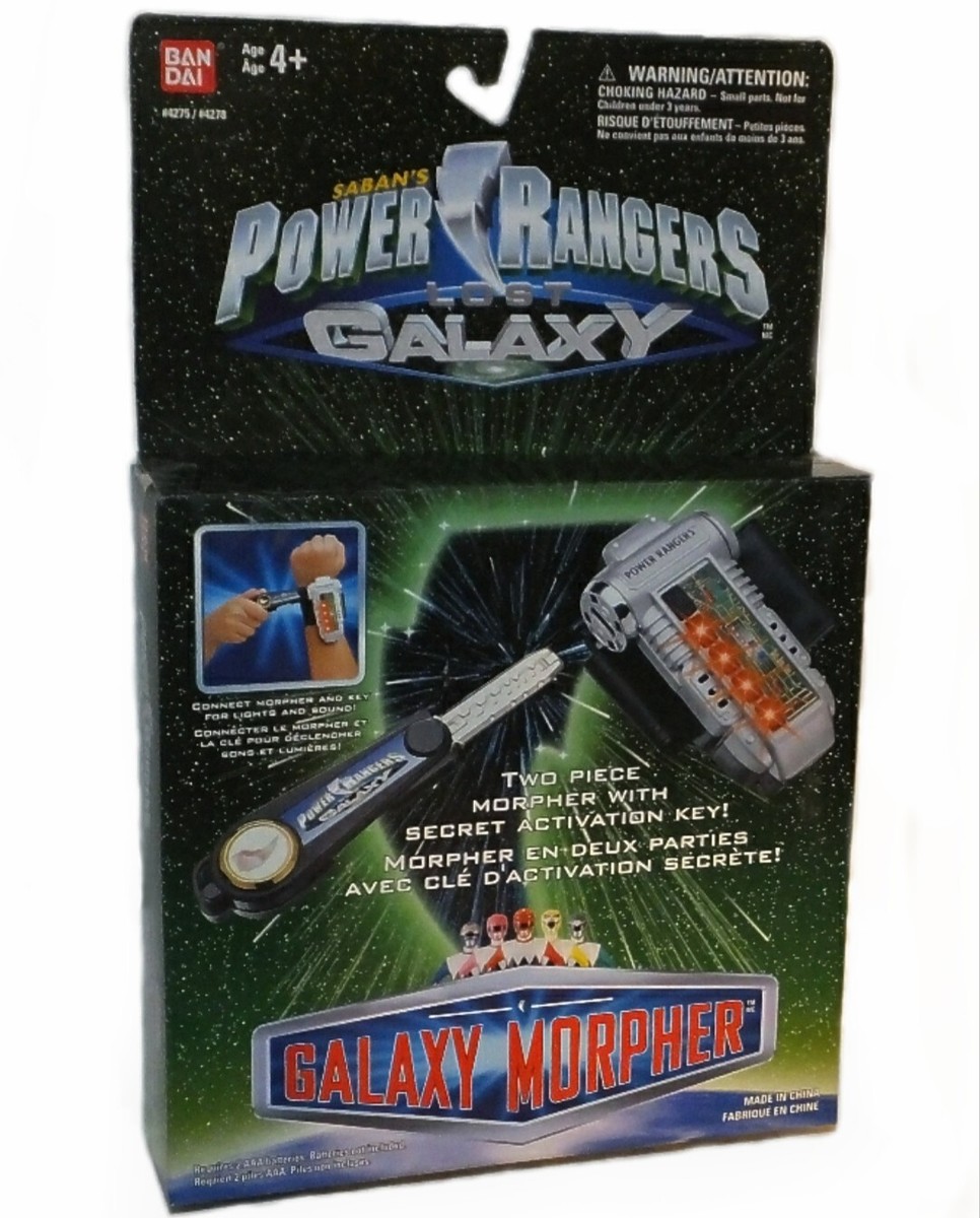 Power Rangers Lost Galaxy Electronic Morpher New 1999 | eBay