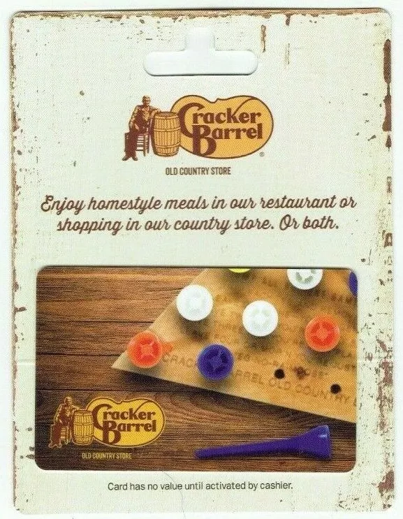 Buy Cracker Barrel Gift Cards - E-Gift Cards, Check Balance