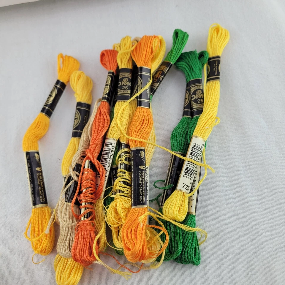 Lot of 165 Skeins DMC 25 Embroidery Floss Thread 100% Cotton (full & partial) - Image 3 of 4