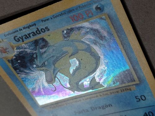 Pokémon - Base 1st Edition *Spanish* - Gyarados - Holo - LP - 6/102 - Free Ship - Picture 3 of 10