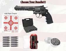 Gamo PR-776 Full-Metal CO2 .177cal Pellet Revolver - 611139654 w/ Bundle Options