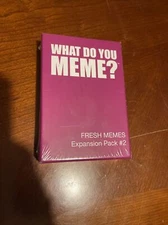 WHAT DO YOU MEME? FRESH MEMES - EXPANSION PACK 2 FACTORY SEALED
