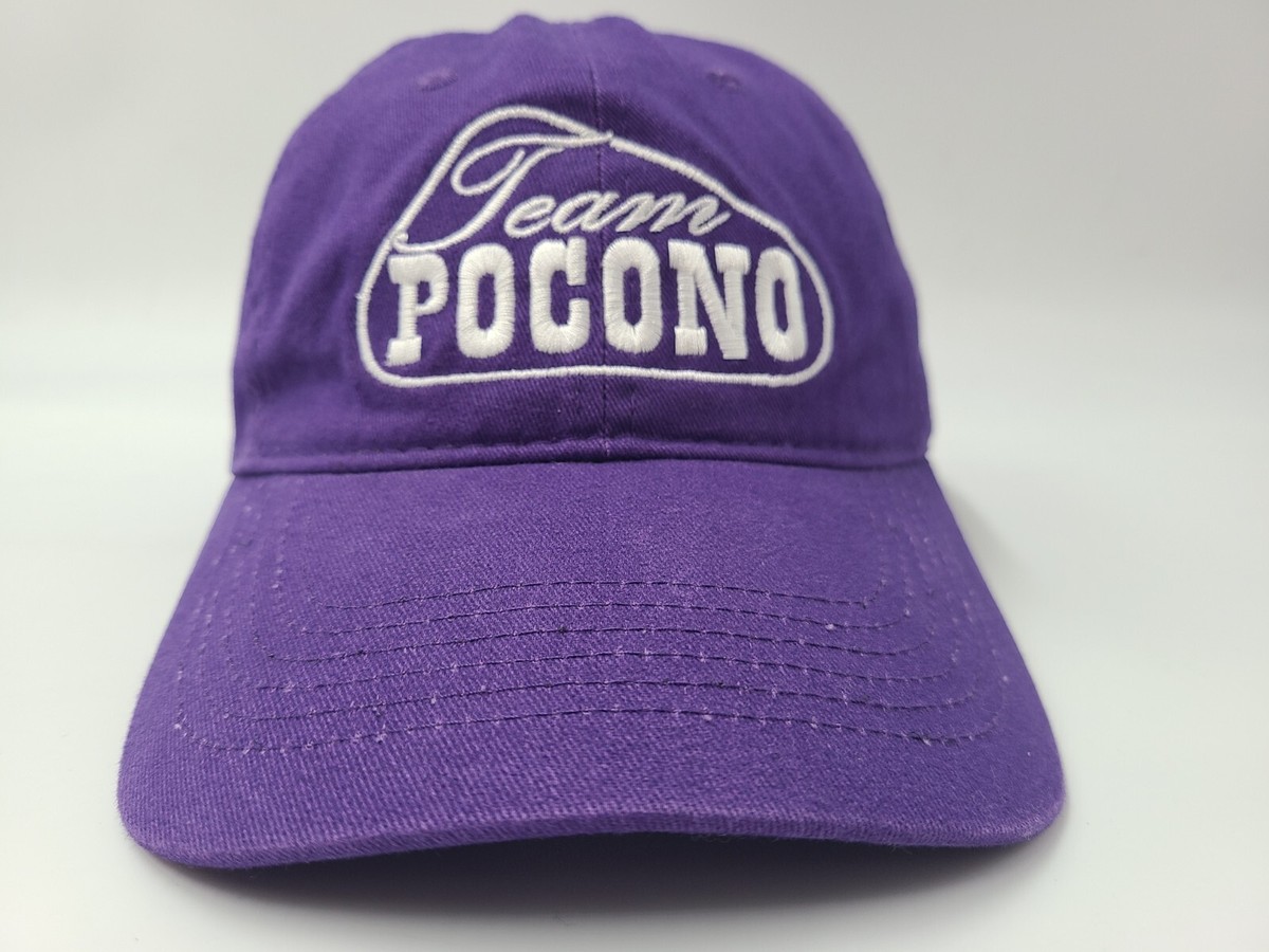 Team Pocono Raceway Strapback Adjustable Hat Cap Men Women NASCAR