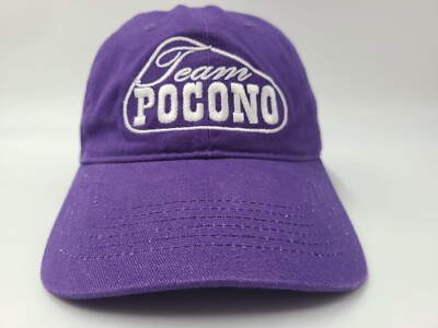 Team Pocono Raceway Strapback Adjustable Hat Cap Men Women NASCAR