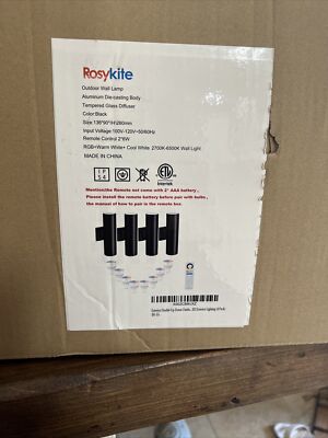 Rosykite RGB Color Changing Outdoor LED Lights 12W 1200lm - RGB + CCT