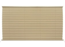 RV Camper Window Blinds / Shades Pleated Shades 44" W x 16" L. Cappuccino