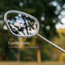 KiWAV Mirror Polished Stainless Albert Style M8 Reverse Thread Left Side x 1