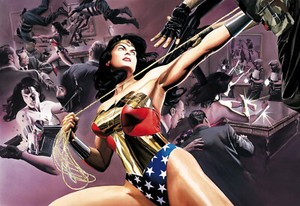 Alex Ross SIGNED Wonder Woman Defender of Truth Giclee on Paper Ltd Ed of 15 PP