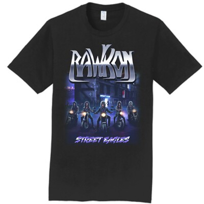 Rawkon - Street Eagles Large T-Shirt Hard Rock Hair Metal