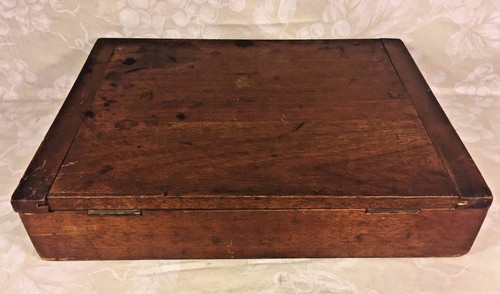 Antique Opticians Case Mahogany Wood & 100s of Lenses French Made Saul Solo - Picture 11 of 11