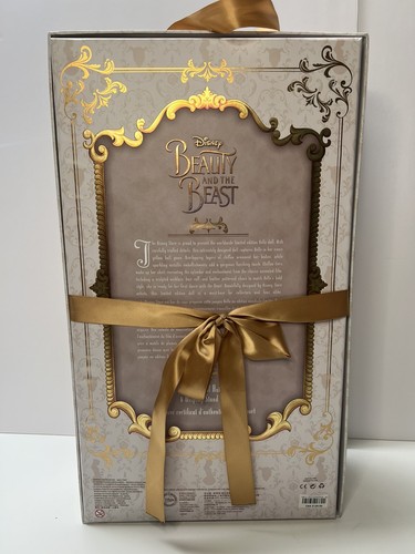 Disney Limited Edition Live Action Belle Doll 17” Limited 1/5500 - Picture 5 of 7