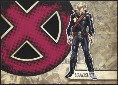 2011 Marvel Beginnings Series 1 X-MEN DIE-CUT Insert Card #X-28...LONGSHOT