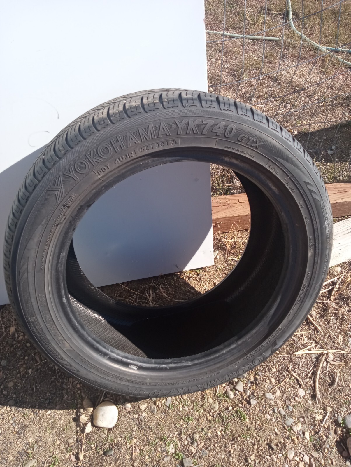 Yokohama YK740 GTX 225/50R17 Tire eBay