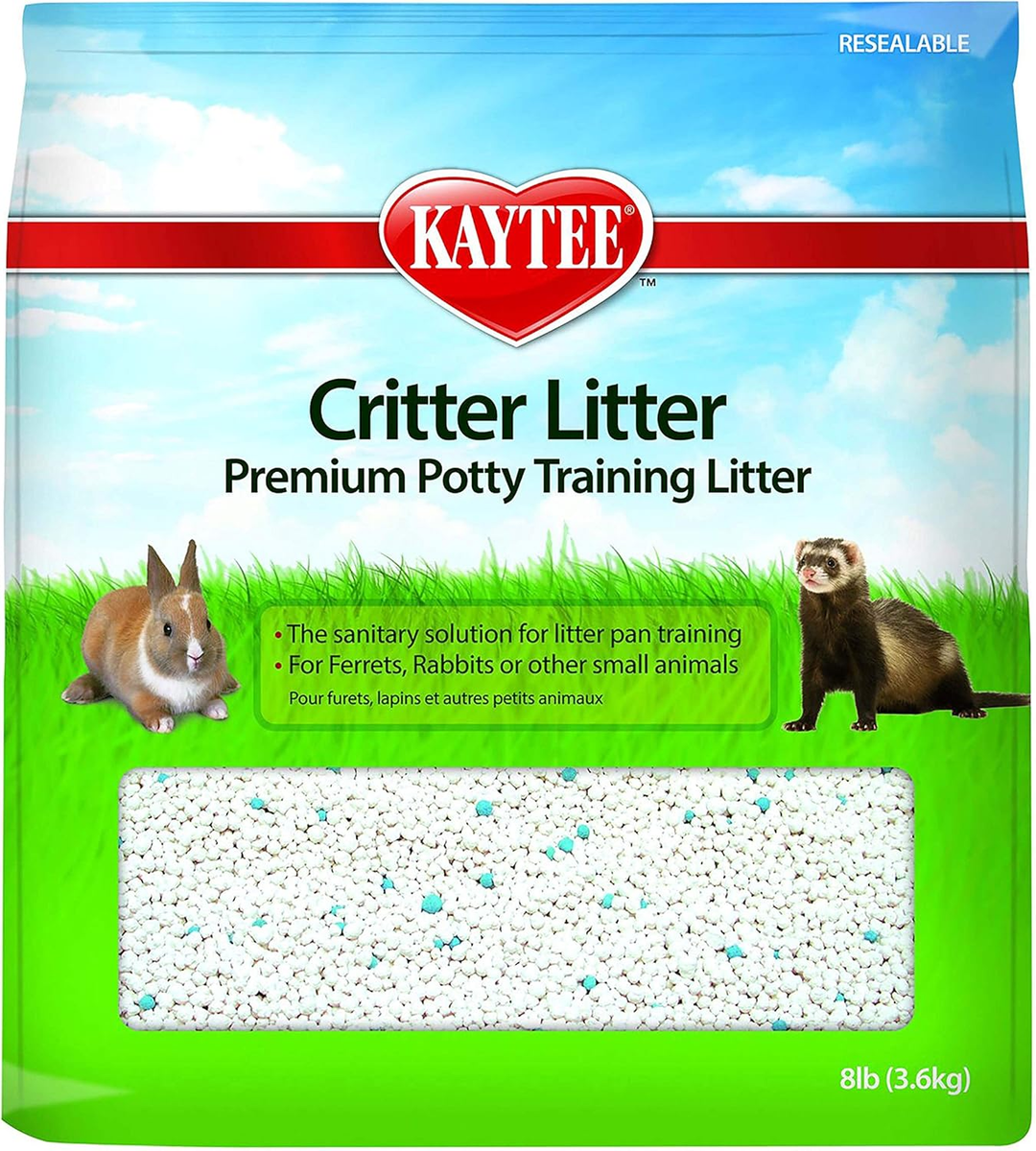 Premium Potty Training Critter Litter for Pet Ferrets, Rabbits