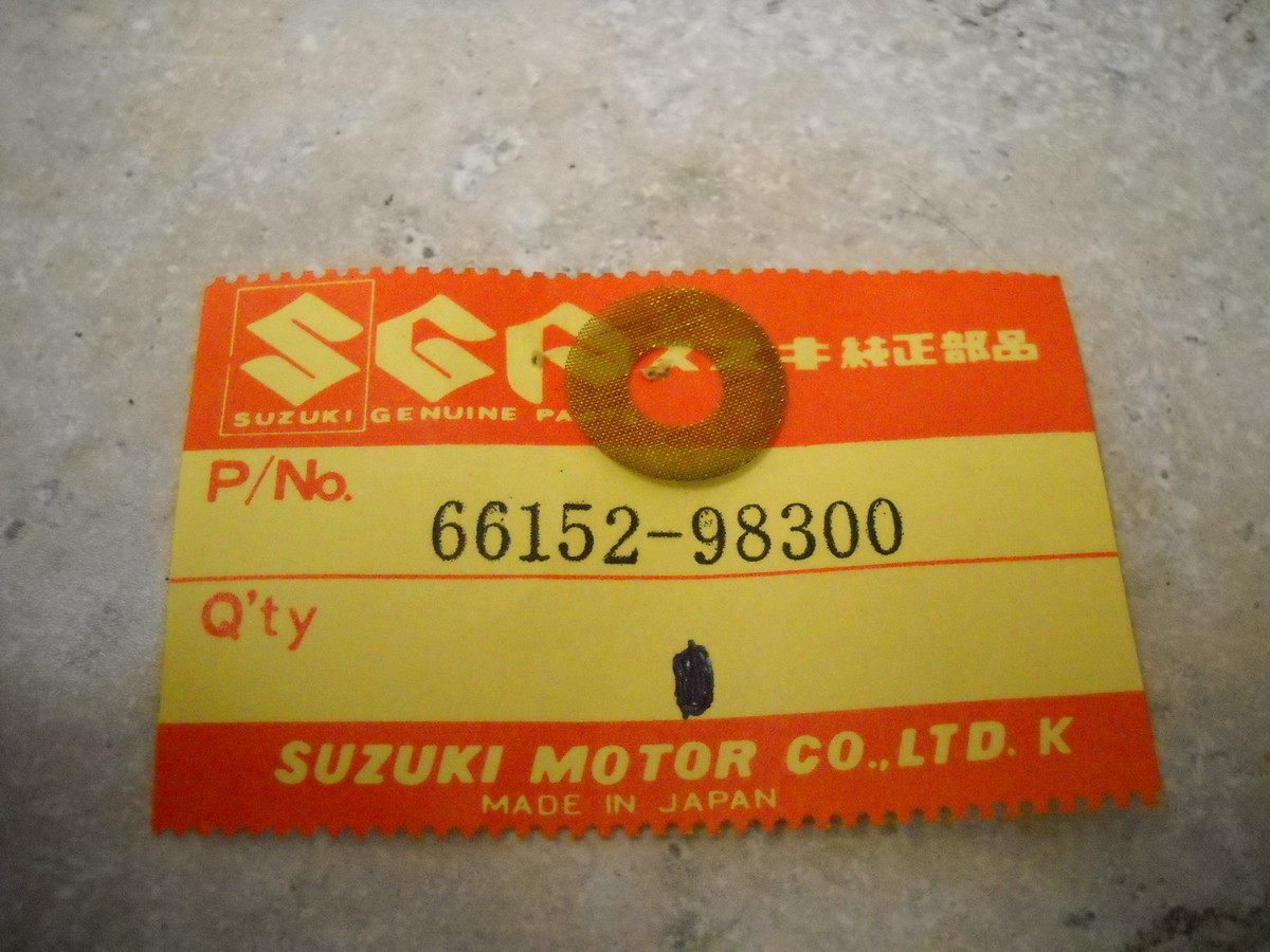 セントラル NOS OEM Suzuki Fuel Cock Filter 1987 GSXR50 66152-98300 | eBay