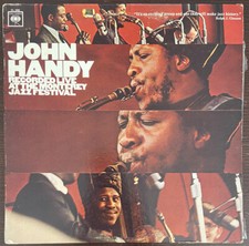 John Handy At The Monterrey Jazz Festival Lp MONO NM/VG+ 1st Pressing 