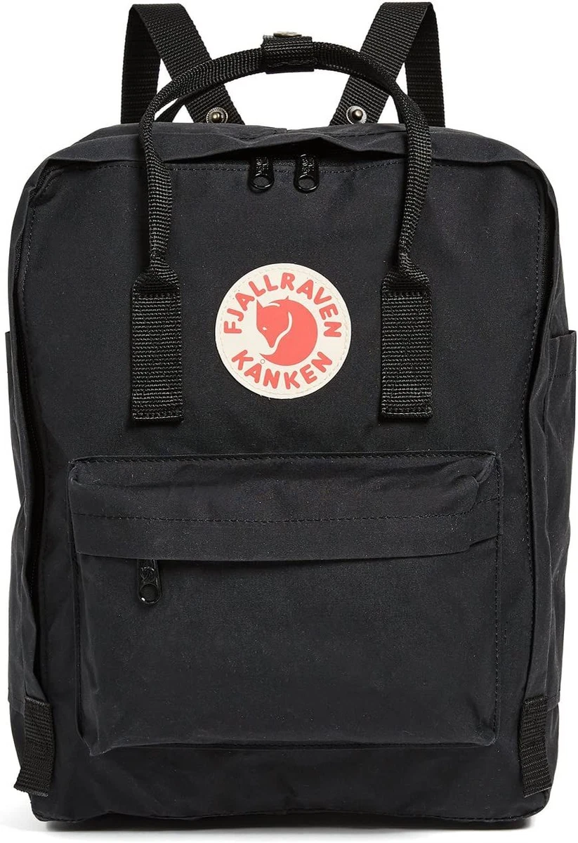 Fjallraven Kanken Classic Backpack for Everyday Black One Size