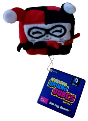 Wish Factory Harley Quinn Kawaii Cubes DC Comics Plush Size 2.5'' Mini Plush