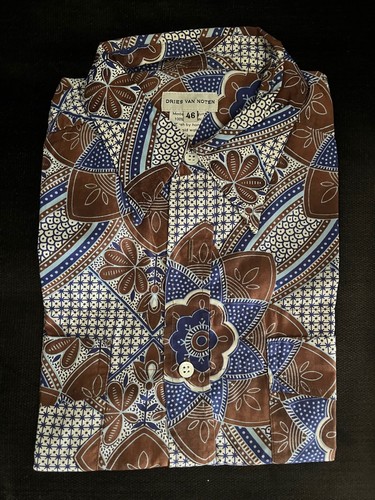 Dries Van Noten, Rar: Vintage Dries van noten 90's Hemd Shirt 90er Kollection