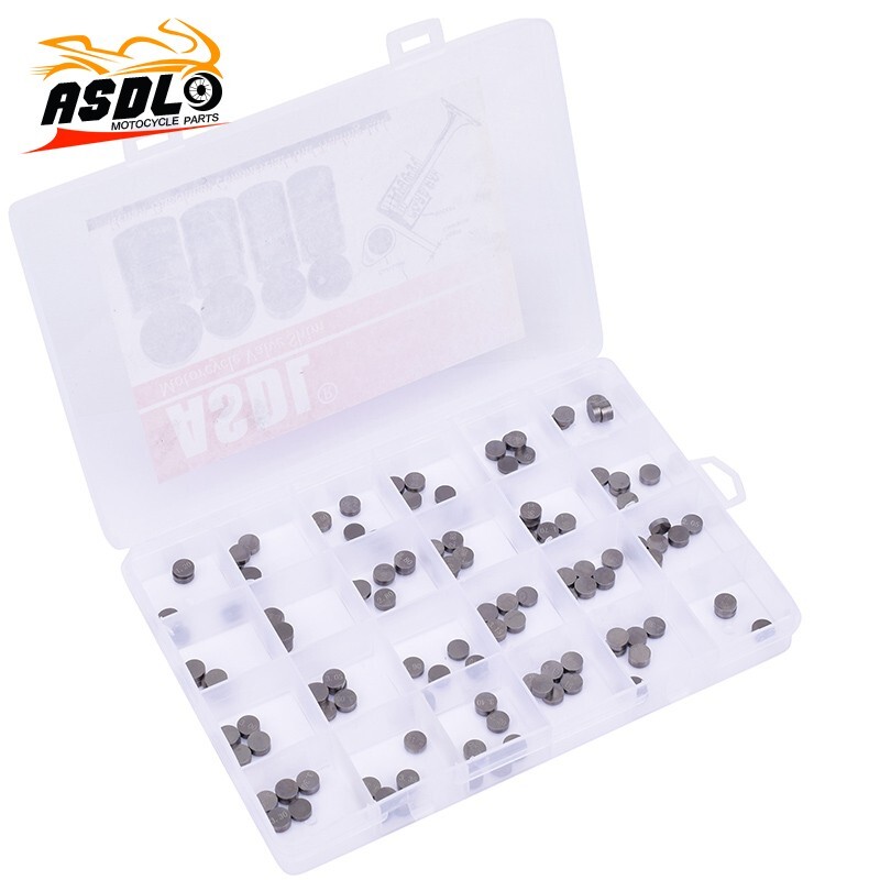 141pcs 7.48mm Valve Shim Kit For Kawasaki KLX250R Ninja ZX6R ZX9R