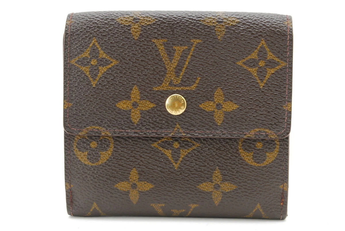 Louis Vuitton M61652 Authentic Monogram Portomonet Wallet From 